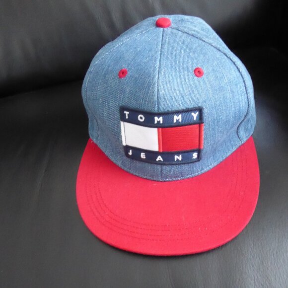 Tommy Jeans'90s Denim Baseball Hat - Picture 1 of 10